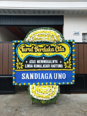 Papan Bunga Duka di 17 Ilir